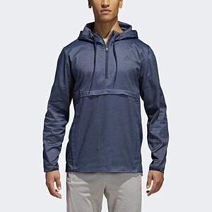 Adidas Men’s Essentials Anorak Blue Hooded Jacket Size L